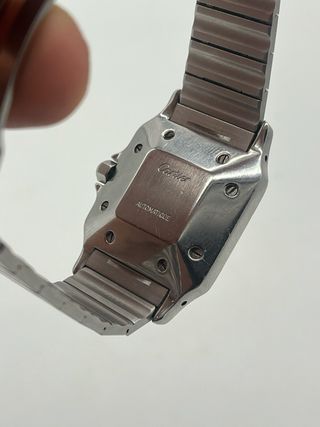 Cartier Santos Carré Reloj de Acero