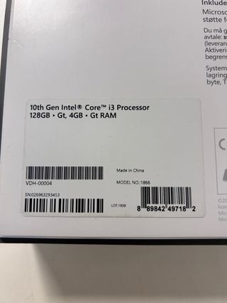 TABLET WICROSOFT SURFACE PRO 7