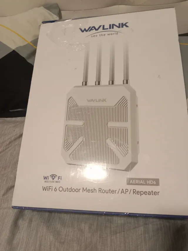 WAVLINK WiFi 6 Extensor Malla Exterior