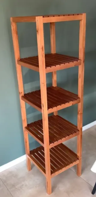 2 Estantería madera Molguer Ikea