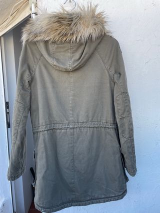 Parka militar verde talla S.