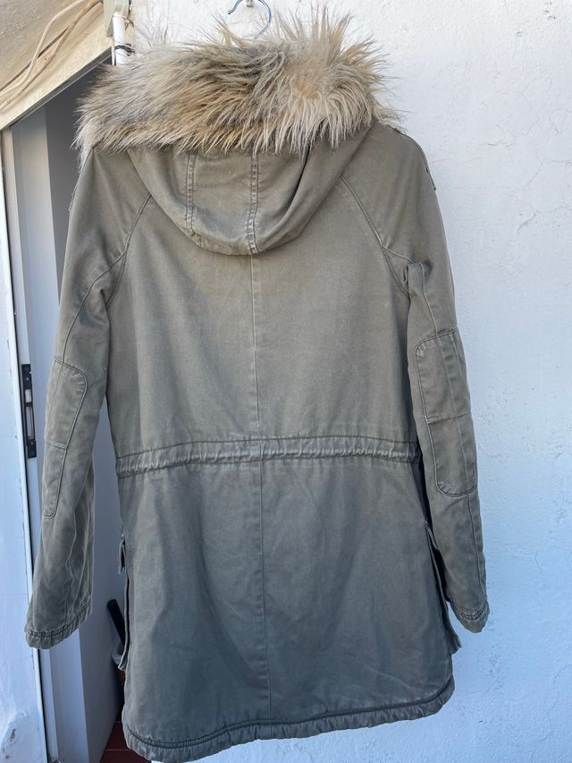 Parka militar verde talla S.
