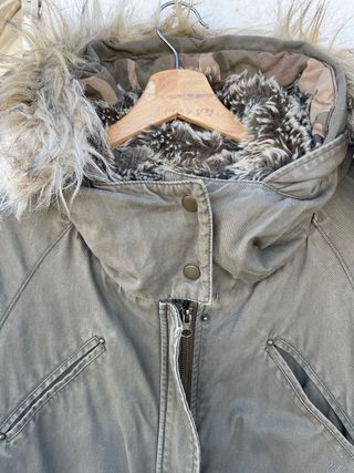 Parka militar verde talla S.