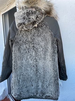 Parka militar verde talla S.