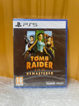 Tomb Raider I-II-III Remaster PS5 Precintado