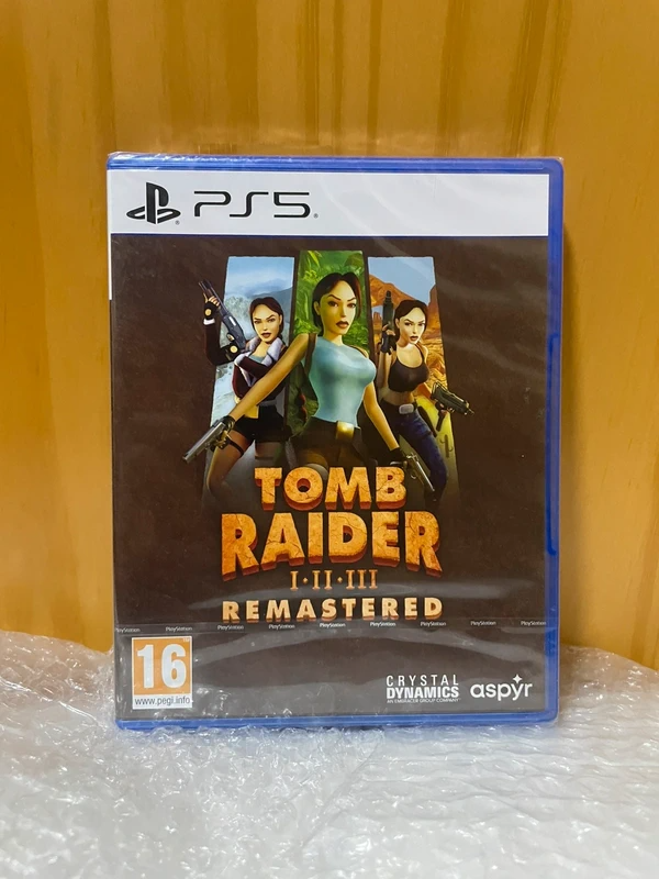Tomb Raider I-II-III Remaster PS5 Precintado