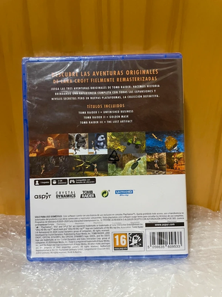 Tomb Raider I-II-III Remaster PS5 Precintado