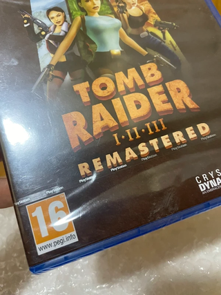 Tomb Raider I-II-III Remaster PS5 Precintado