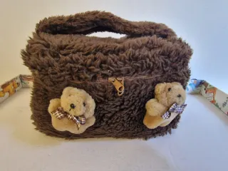 Borsetta beauty peluche orsacchiotti