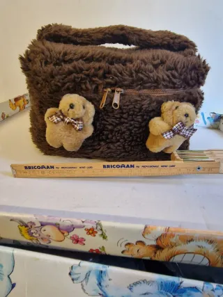 Borsetta beauty peluche orsacchiotti