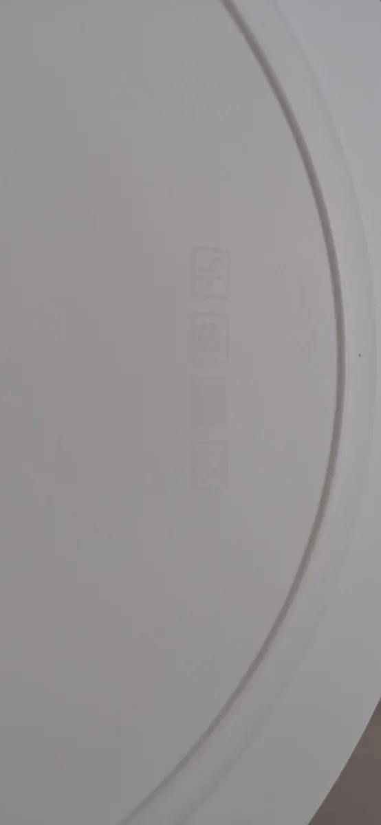 Platos de plástico reutilizables