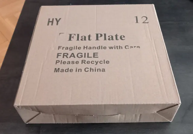 Platos de plástico reutilizables