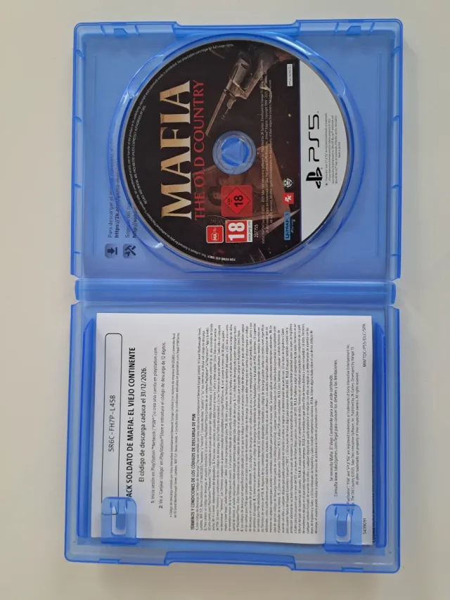 Mafia: El Viejo Continente PS5