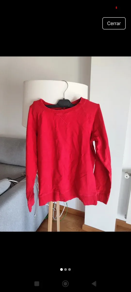 Sudadera roja