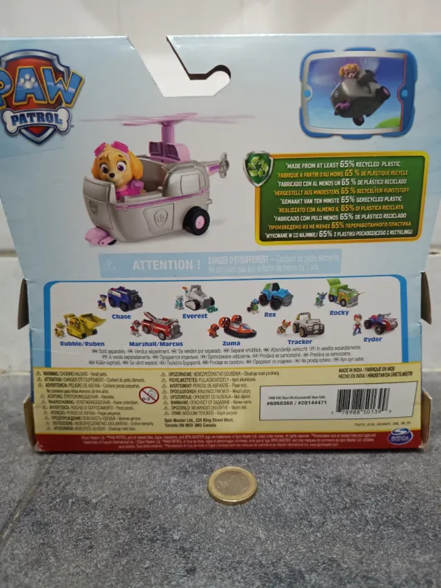 Helicóptero Skye Paw Patrol Nickelodeon Nuevo