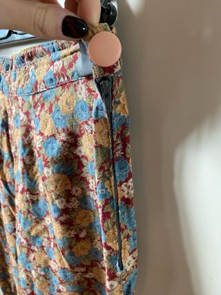Pantaloni vintage fantasia floreale taglia L