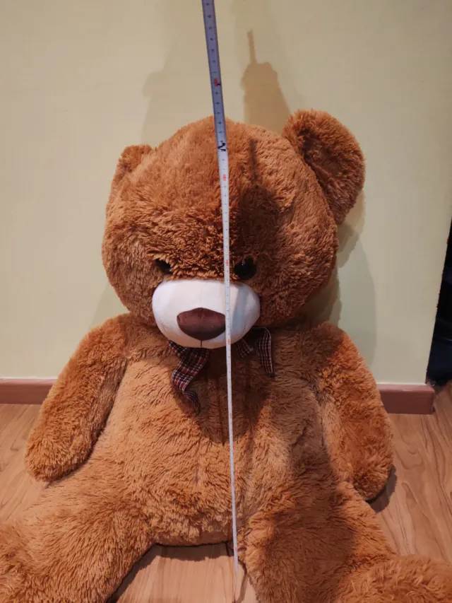 Oso de peluche grande marrón