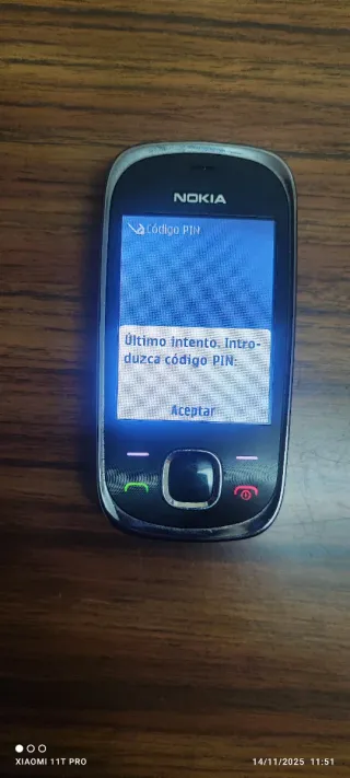 Teléfono móvil Nokia solo para coleccionistas