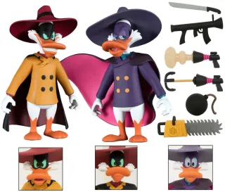 PACK DE 2 FIGURAS PATO DARKWING & NEGAPATO