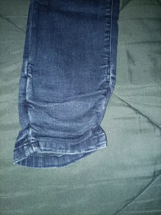 Pantalón vaquero premamá azul