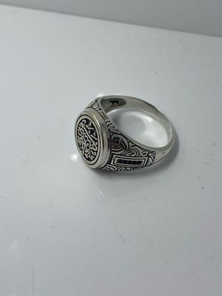 Anillo Plata Hombre Talla 21.4 mm