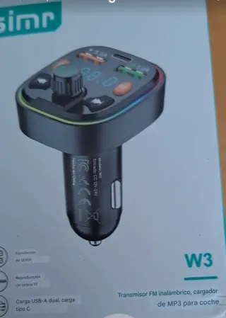 Transmisor FM Coche MP3 Manos Libres