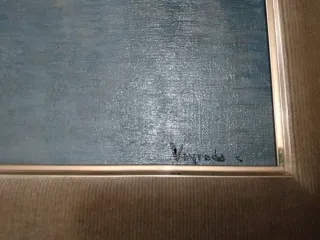 Pintura J. M. VAYREDA CANADELL  78 x 89 cms