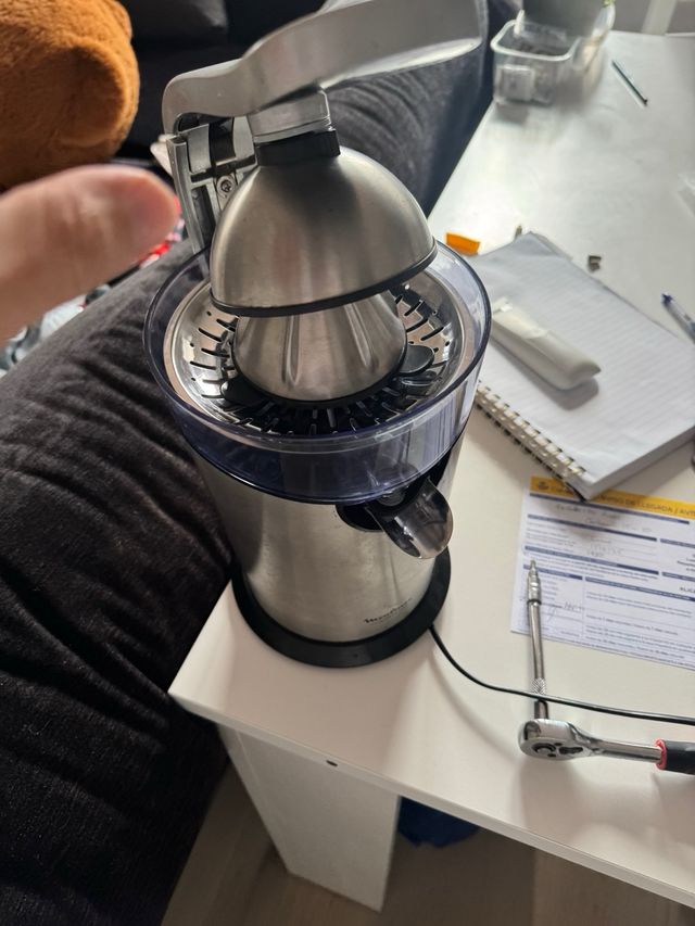 Exprimidor Eléctrico Acero Inoxidable