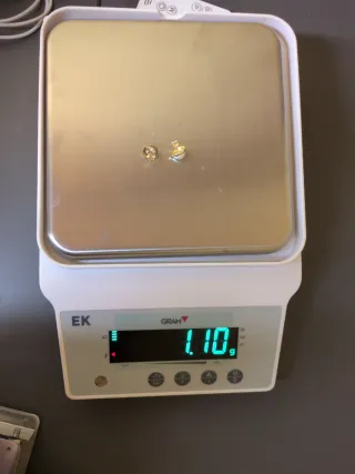 Pendientes Oro 18 Medias Perlas