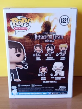 Funko Pop Attack on Titan Eren Jaeger 1321