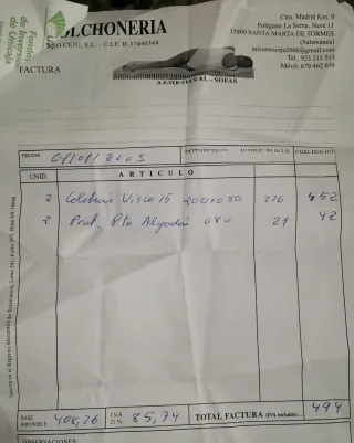 Colchones Viscoelásticos Visco 15  180€ los dos.