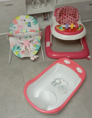 Cochecito, Andador y Bañera de bebé