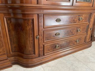 Conjunto 3 Muebles Comedor Madera Raíces