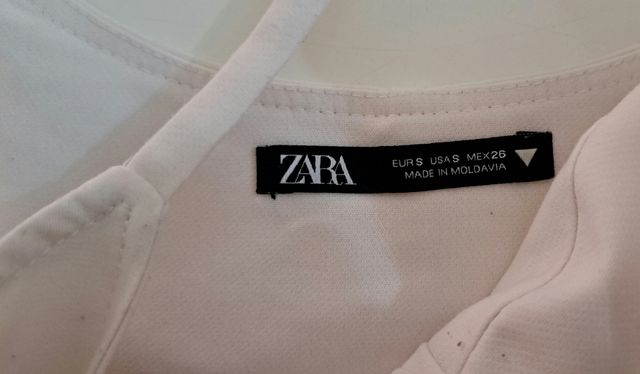 Crop top de Zara