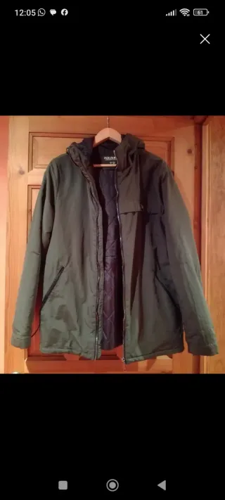 Parka Pull&Bear verde
