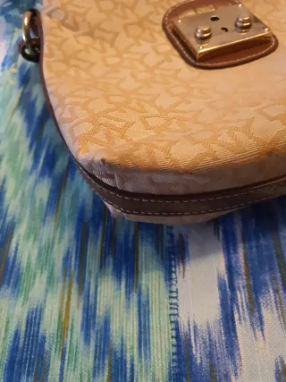 Bolso DKNY Beige y Marrón