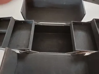 Maletín de maquillaje negro