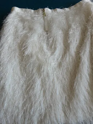 Falda fiesta H&M cruda talla 32