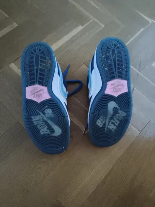 Nike SB Dunk Low - Azul y Blanco