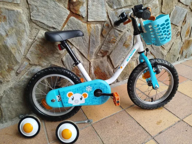 Bicicleta infantil 14 pulgadas