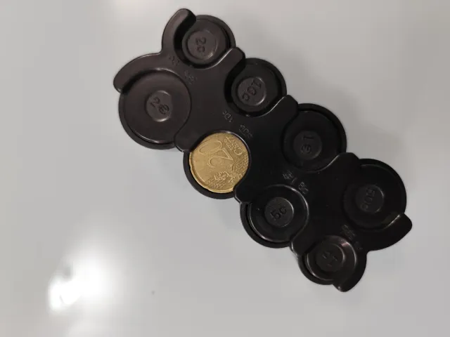 Dispenser Monete Nero