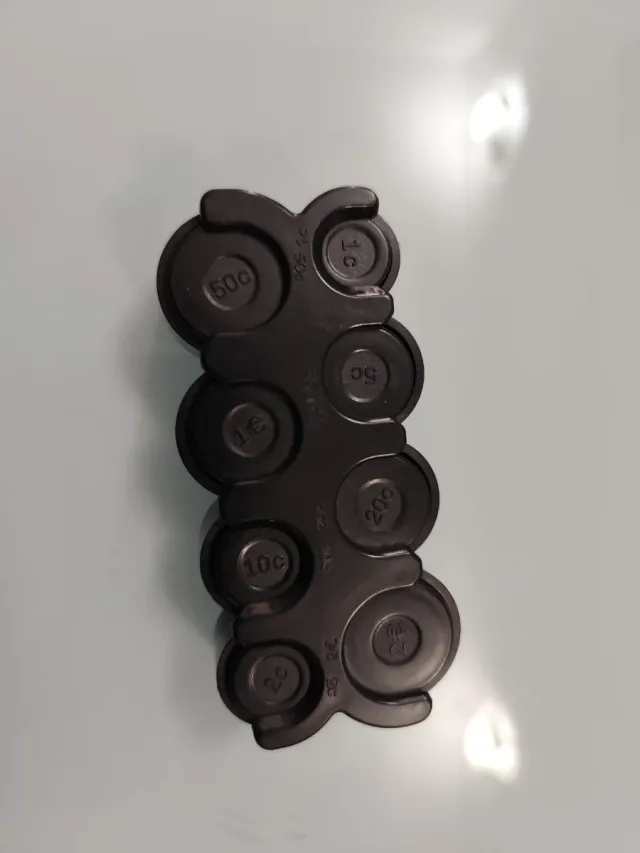 Dispenser Monete Nero