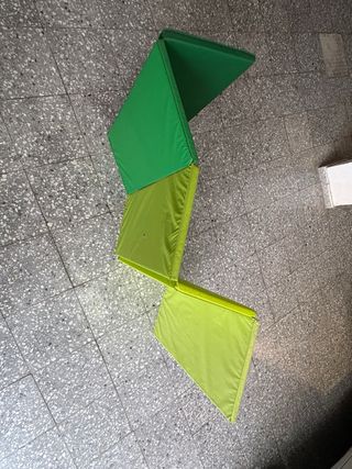 Colchoneta Ikea Verde y Lima
