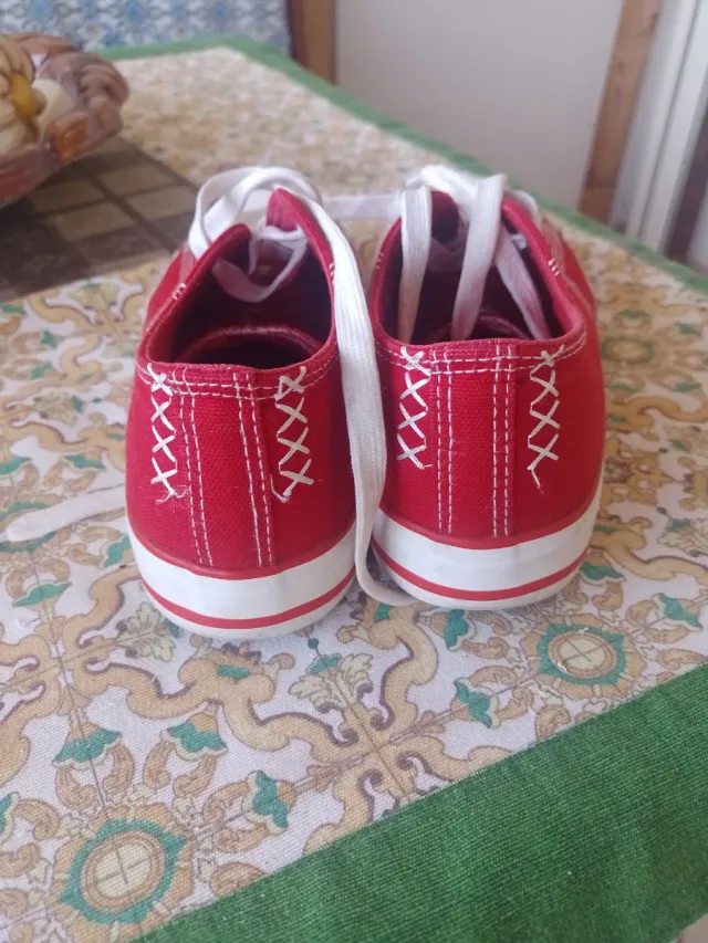 Sneakers donna rosse