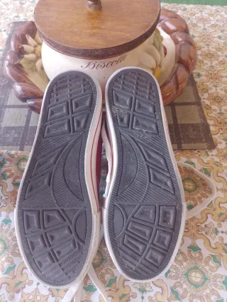 Sneakers donna rosse