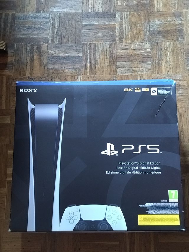 Caja PlayStation 5 Digital Edition (PS5)