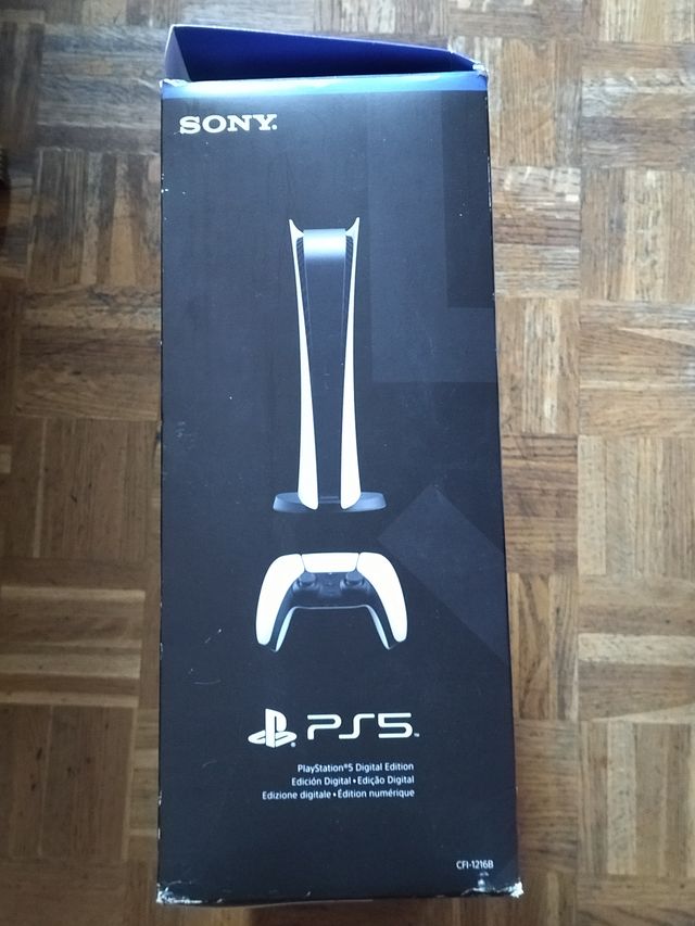 Caja PlayStation 5 Digital Edition (PS5)