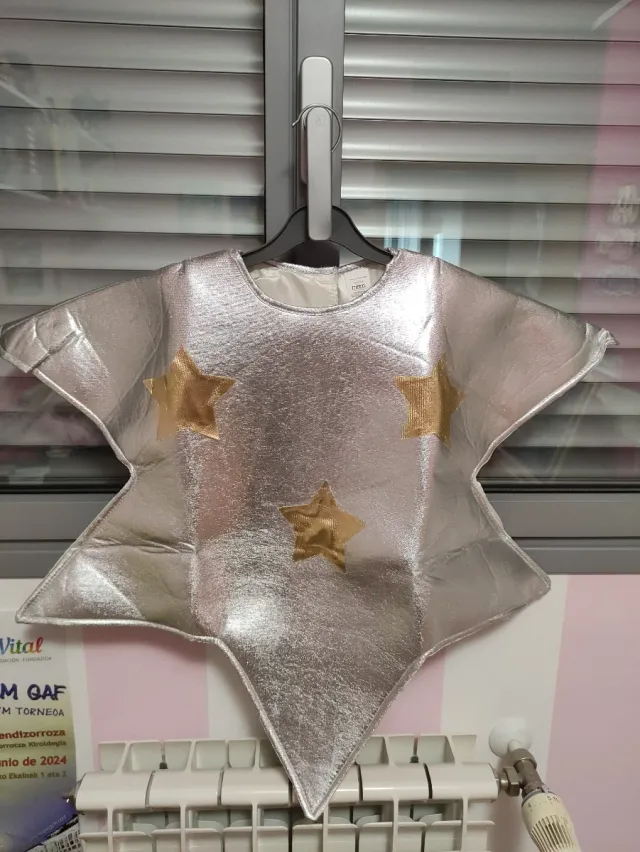 Disfraz estrella Navidad 3-4 años