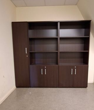 Mueble de oficina modular madera