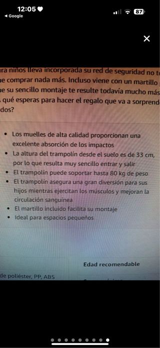 Parque infantil para bebés rosa cama elástica